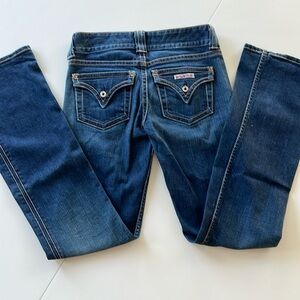 Hudson Jeans straight leg boot cut size 27